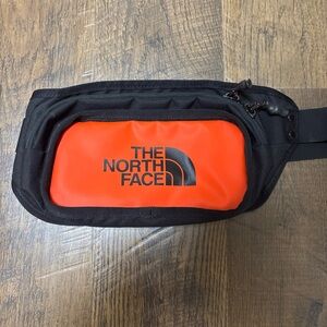 The North Face Explore Durable Stylish Hip & Waist Pack - TNF Black/Orange